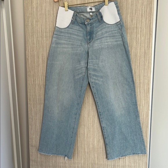 Paige Nellie Blue Women's cropped Jeans size 27 - Picture 1 of 7